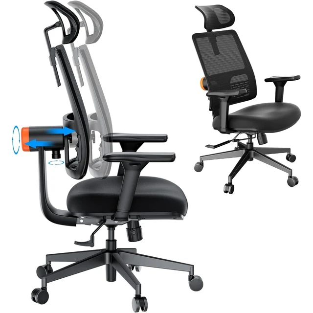  back support office chair