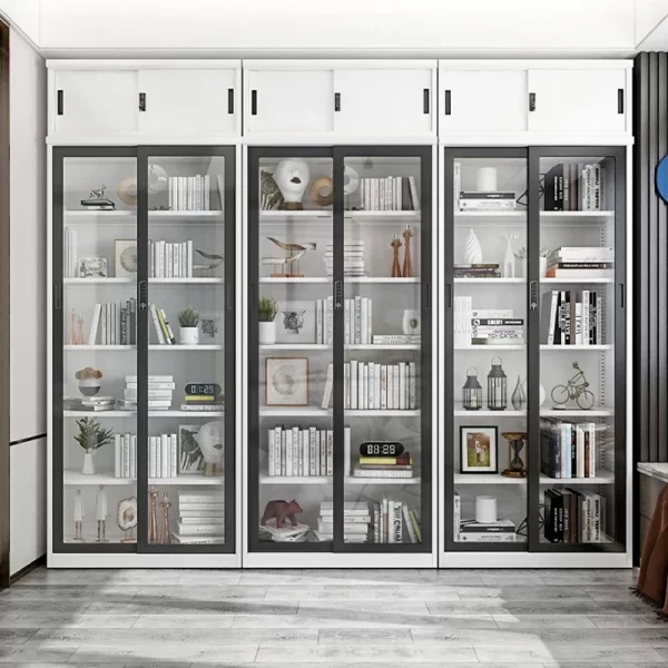 Glass Door Bookcase: A Stylish and Functional Display Solution