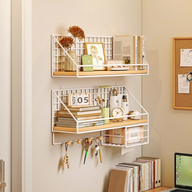 wall mounted bookcase