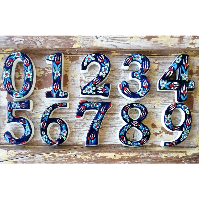 decorative numbers for house