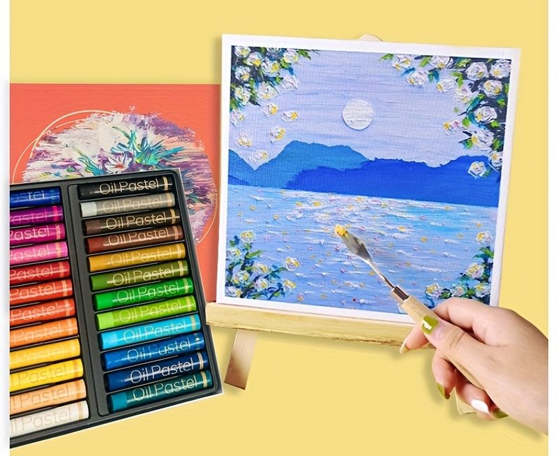 oil pastel painting ideas