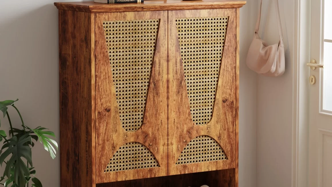 hidden shoe cabinet