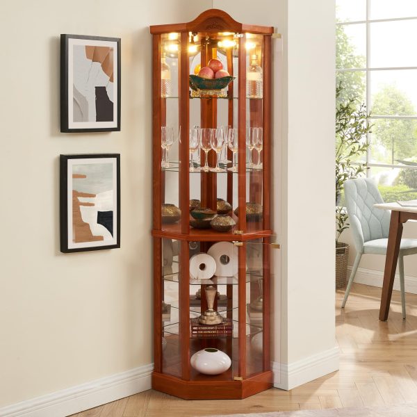 Illuminate Your Collections: The Curio Cabinet with Lights