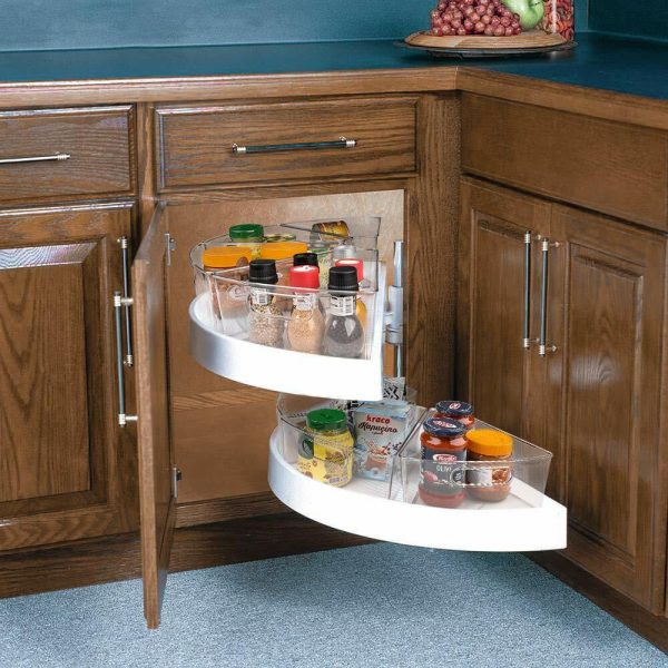 Making the Most of Kitchen Space with Corner Cabinet Lazy Susan