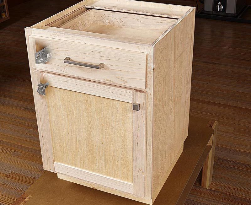 how to build a base cabinet