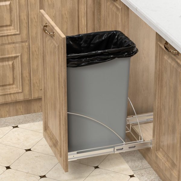 Secrets to Hiding Your Bin: Convert Cabinet to Pull-Out Trash