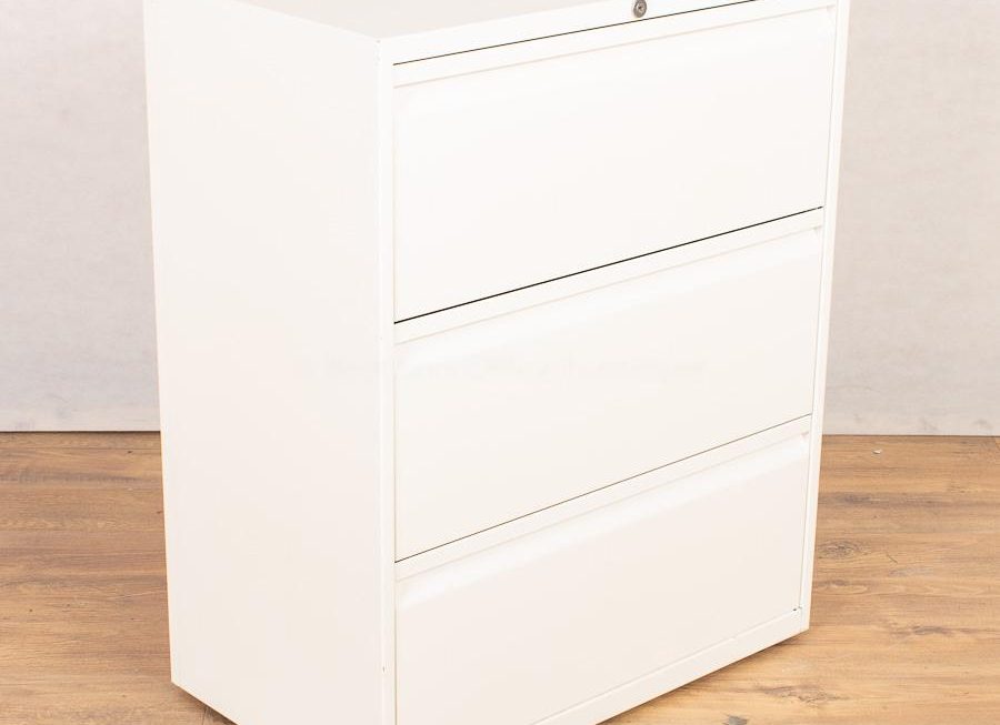 3-drawer filing cabinet